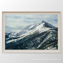 Natural Scenery Frame Canvas Print Snow Mountain Canvas Wall Art